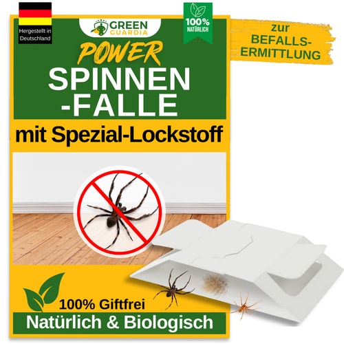 Spinnen Falle mit Spezial-Lockstoff: 15