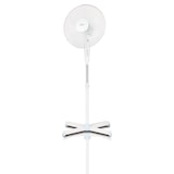 thumbnail of MPM MWP-17 Fußventilator, Oszillierend, 3 Geschwindigkeiten, Höhenverstellbar,  Kopf 42cm, Weiß, 50W