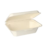 thumbnail of PAPSTAR, Menuboxen suikerriet "pure" 1-vaks 6 cm x 18 cm x 12,5 cm wit
