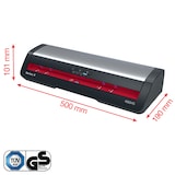 thumbnail of Plastificatrice A3 GBC 480HS – Alta velocità, riscaldamento in 1 minuto, 75-175 micron, anti-inceppamento, autospegnimento, con 5 buste A4, 4410072EU