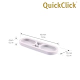 thumbnail of WAGNER QuickClick® Stuhlgleiter Kunststoffgleiter TANDEM HYPER - 8er-Set Ersatzgleiter Ø 39 x 12 mm, DE Ware - 15791900
