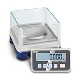 thumbnail of Kern Präzisionswaage PCD300-3 | abnehmbares Auswertegerät bis 350g(0,001g genau)