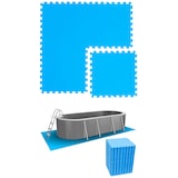 thumbnail of 15 m² Poolunterlage - 64 EVA Matten 50x50 Pool Unterlage - Unterlegmatten Set