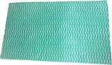 thumbnail of Grüne Welle, Universaltücher mit Textilcharakter, grün-weiß, 55 % Viskose, 45 % Polyester, ca. 25x34 cm, 25 Tücher