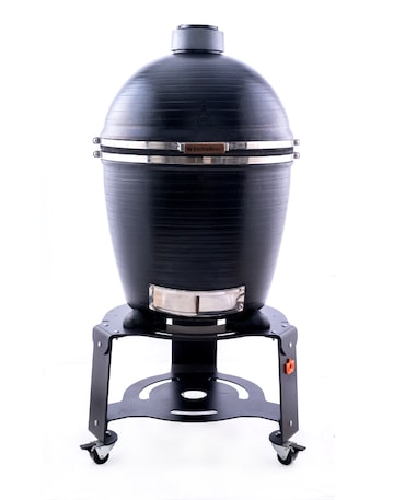 Barbacoa kamado B10 Grande RAL hecha a mano en terracota, 64 x 91 x 70 cm, 100 kg. Diámetro interior 53 cm.