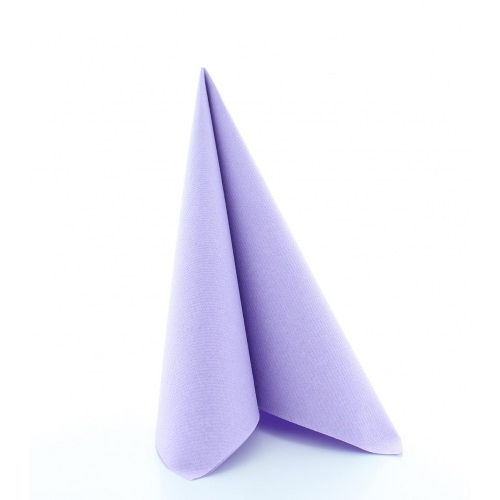 Mank Serviette Airlaid Lila, 40 x 40 cm, 50 Stück - stoffähnlich