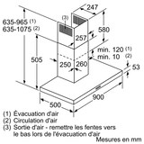 thumbnail of Hotte décorative murale LC96BBC50