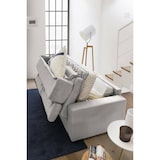 thumbnail of Dmora Schlafsofa Aida, Großes 2-Sitzer-Sofa, 100% Made in Italy, Wohnzimmersofa mit drehbarer Öffnung, Cm 180x95h85, Grau