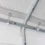 thumbnail of BS COM Gazebo per auto 3x6 in acciaio poliestere 300x600x270 cm Bianco