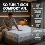 thumbnail of Topper Luxury Gelschaum, 160x200 cm