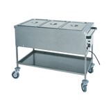 thumbnail of Carrello termico ristorante albergo hotel cm 117x65x85 RS0544