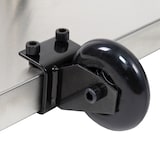 thumbnail of Securit® Ruote per Espositori – Nere – Silicone & Metallo – Set da 2 – Compatibili Universali