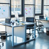 thumbnail of Corbeille à papier ajourée noir 16l