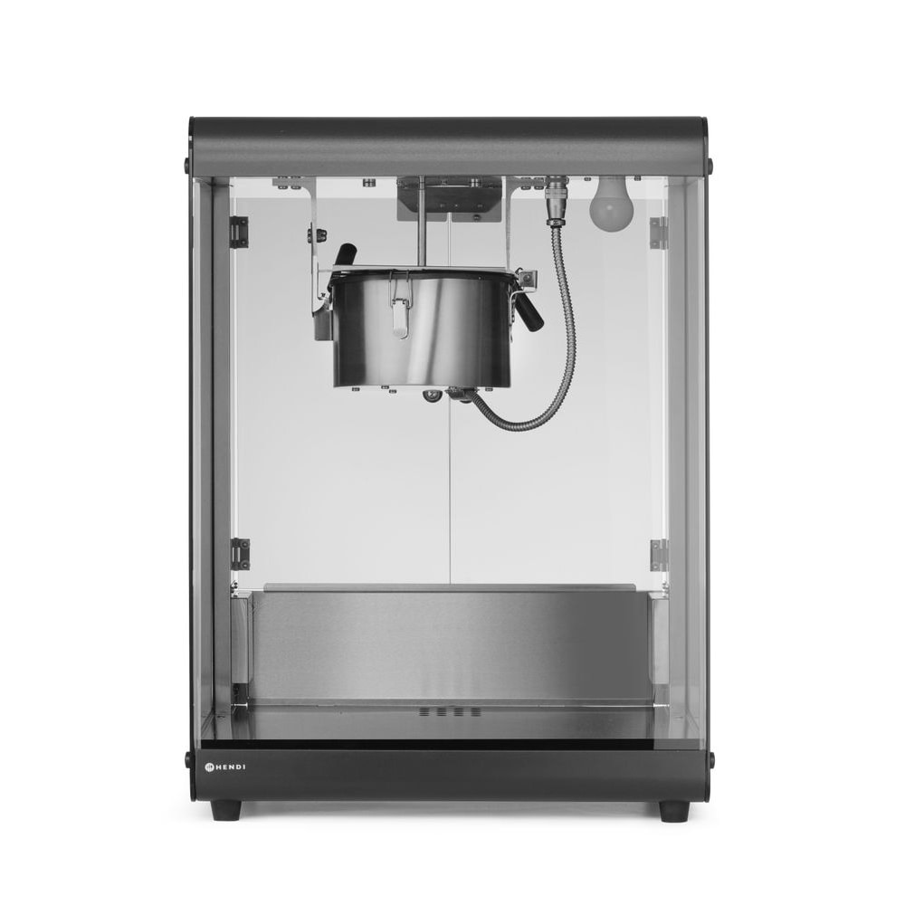 HENDI Popcorn-Maschine, 80L, Schwarz, 220-240V/1155W, 560x445x(H)775mm