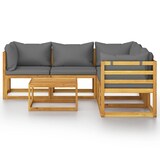 thumbnail of vidaXL 6-tlg. Garten-Lounge-Set mit Auflagen Massivholz Akazie