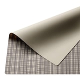 thumbnail of "VELMA" placemat, afwasbaar, vuilafstotend & antislip, 45 x 33 cm, siliconen, lichtbruin