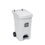 thumbnail of Urban Eco System 60-Liter-Abfalleimer mit weißem Pedal