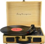 thumbnail of Tocadiscos Bluetooth PRIXTON VC400 Reproductor y Convertidor de Vinilos - Madera