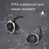 thumbnail of Ecouteurs Bluetooth Sport Étanches Sans Fil Stéréo Avec Basse Puissante Black YONIS