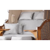 thumbnail of Strandkorb Komplettset - bene living - Schleswig Pinie - PE mokka - Modell 563