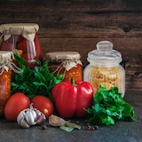 thumbnail of Relaxdays Vorratsgläser 6er Set, 700 ml, Deckel, für Lebensmittel in Küche, Hochzeit Candy Bar Zubehör, luftdicht, klar