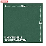 thumbnail of Fallschutzmatte "Play Protect" - Universelle & wetterfeste Bodenschutzmatte mit Drainage / 50 x 50 x 2.5 cm - Grün