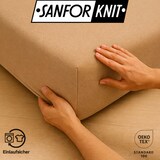 thumbnail of EXKLUSIV HEIMTEXTIL Marke Jersey Spannbettlaken 120 x 200 cm Sand 100% Baumwolle Öko - Tex Zertifiziert Bed-Sheet Bettlaken Spannbetttuch Topper Leine
