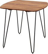 thumbnail of Massivholz Esszimmertisch, Modernes Design, abgerundete Ecken, Sheesham. 80x80x76 cm | Kadima Design