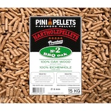 thumbnail of 15 kg Hardhout pellets 100% eiken PINI No. 2 BBQ Eiken grillpellets voor grillen, roken, ook voor pizza-ovens met pelletcontrole