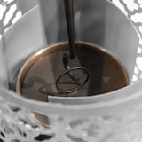 thumbnail of Camino a bioetanolo biocamino da tavolo TOLOSA Bianco D20 x H49,5 interno esterno