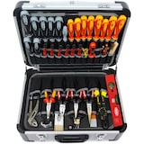thumbnail of FAMEX 418-18 Profi Alu Werkzeugkoffer mit High-End Werkzeug Set, 195-tlg. - PROFESSIONAL