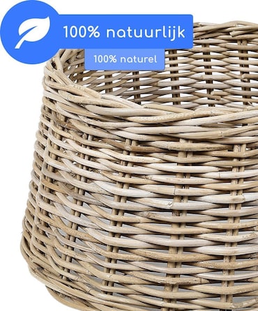 Homcom Kerstboommand - Kerstboomrok van natuurlijke Zeegrass - 60 cm