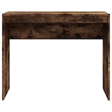 thumbnail of Scrivania in rovere affumicato 90x40x72 cm Modello Lofty Studio in derivati \u200b\u200bdel legno