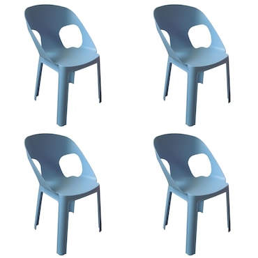 garbar RITA Cadeira Crianças Interior, Exterior Set 4 Azul Celeste