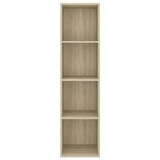 thumbnail of Helloshop26 - Multimedia-TV-Möbel TV-Regal TV-Sideboard Wandmontage Sonoma-Eiche 37 x 37 x 142,5 cm braunes Holzwerkstoff 02_0028150
