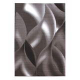 thumbnail of Teppich Wohnzimmer Wellenmuster Pflegeleicht Waschbar Strapazierfähig Schlafzimmer OEKO-TEX Braun 280x370 cm – INN von Kadima Design