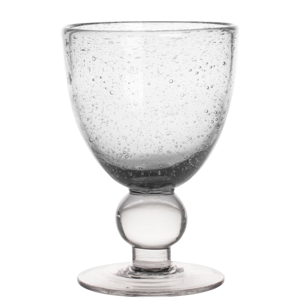 Stielglas Artisan Bullé 28 cl transparent x6 - Rund Glas Table Passion