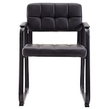 thumbnail of Lot de 2 chaises Canada en Similicuir Noir