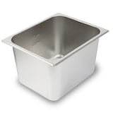 thumbnail of VERTES Freidora de acero inoxidable, capacidad de 8 litros, 50-200 °C, 2800 W, 230 V, principio de zona fría, freidora para hostelería.