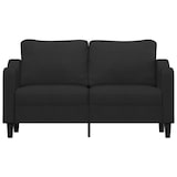 thumbnail of vidaXL 2-Sitzer-Sofa Schwarz 140 cm Stoff