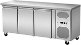 thumbnail of Gastro Edelstahl Tiefkühltisch Tiefkühltheke 3 Türen ohne Aufkantung 417 L