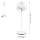 thumbnail of TROTEC TVE 25S Standventilator 80° Oszialltion IR-Fernbedienung