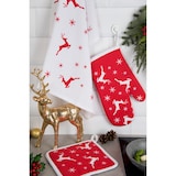 thumbnail of Excelsa set textile cuisine Nordic Christmas coton multicolore