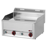 thumbnail of Elektro-Grillplatte 2 Heizzonen Grillfläche glatt hartverchromt Auftischgerät