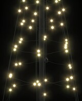 thumbnail of vidaXL LED-Weihnachtsbaum mit 390 LEDs Warmes Weiß 250 cm Eisen