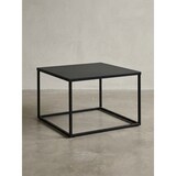 thumbnail of Couchtisch 60x60x40 cm Metall Wohnzimmertisch Industrial Schwarz, Sofatisch Quadratisch, Loungetisch Kaffeetisch Stahl, Beistelltisch