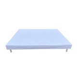 thumbnail of Somier tapizado de láminas 90x190cm con patas para cama individual