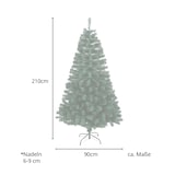 thumbnail of SVITA kunstmatige kerstboom kerstboom decoratie kunstboom PVC 210 cm