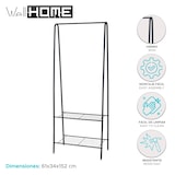 thumbnail of WellHome - Cabide em metal com 2 prateleiras 152cm