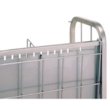 thumbnail of Tournus-bordenwagen gelast - voor 200 borden. Met scheidingsroosters.